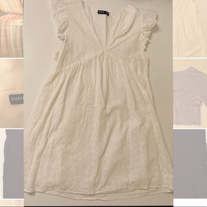 SHEIN dress, white, size medium